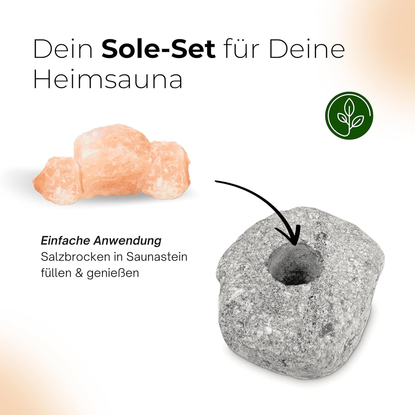 Himalaya Salzkristalle 1kg für Sauna & Solebad