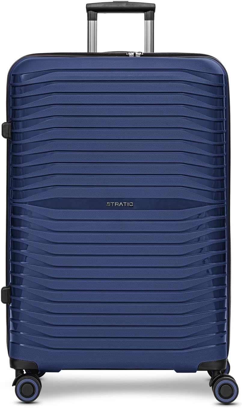 Shine Koffer mit 4 Rollen, Navy-blue Koffer L (76 cm)