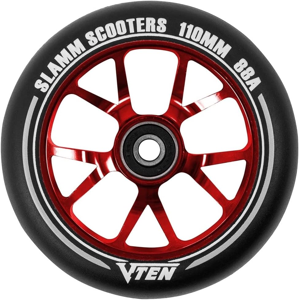 SL582 V-Ten II Roller-Räder (110 mm), 110 mm Rot
