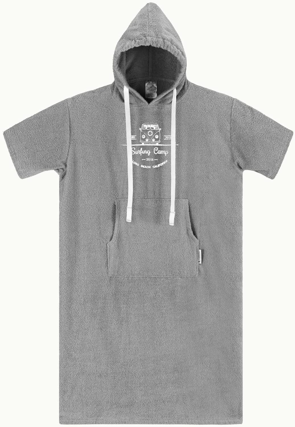 Badeponcho Unisex, L-XL Anthrazit