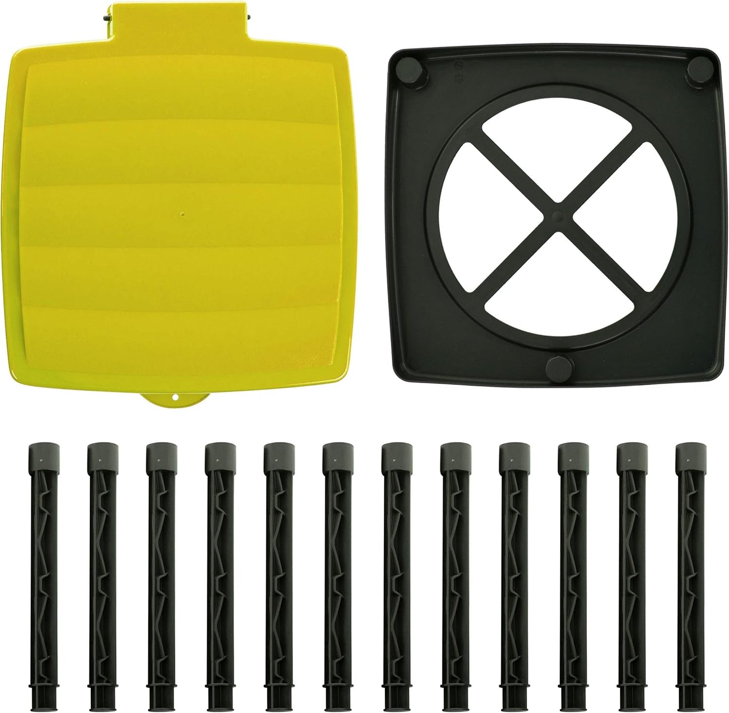 3er-Set Müllsackständer-Set für gelbe Säcke, 3 Stück