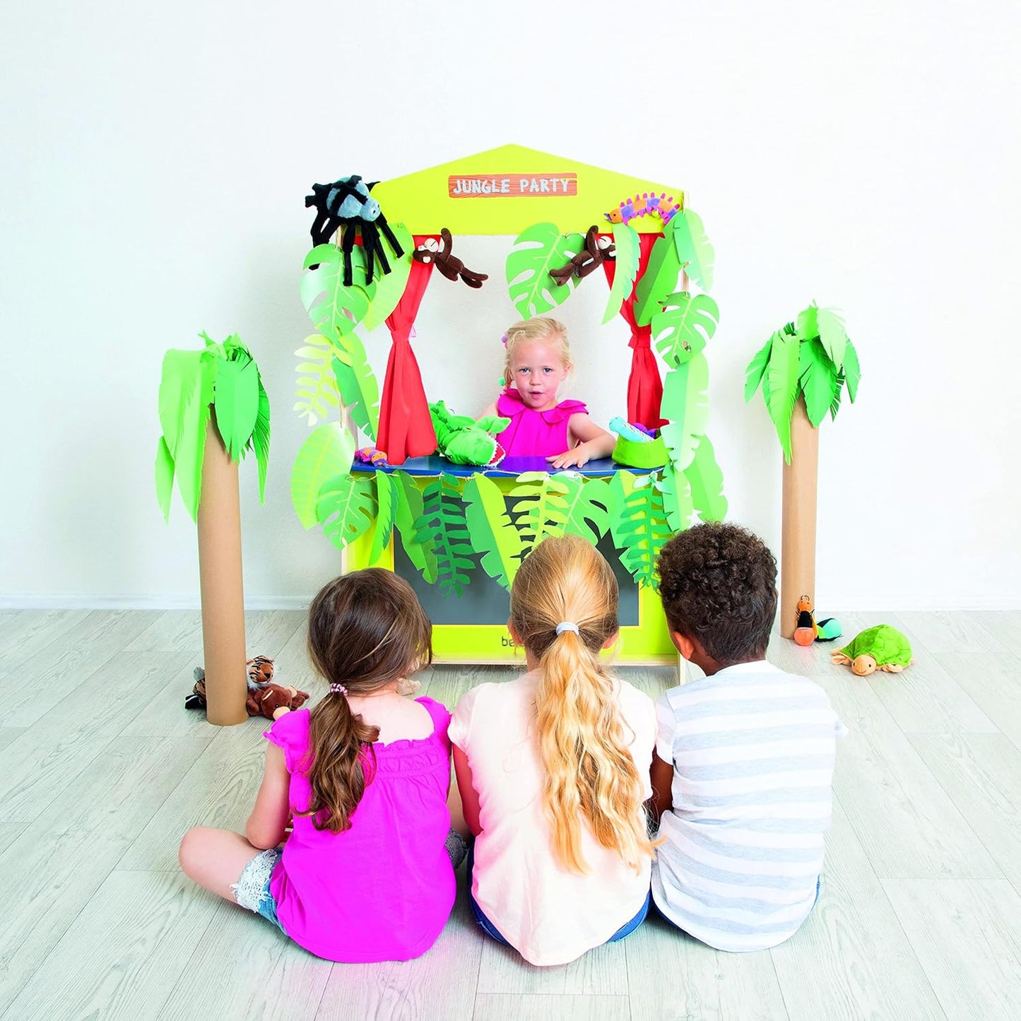 Holz-Puppentheater für Kinder, Nocolor