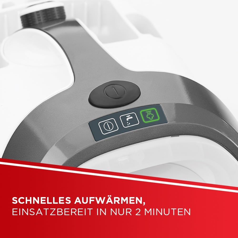Vaporetto Smart 120 - Dampfreiniger, 14 Zubehöre