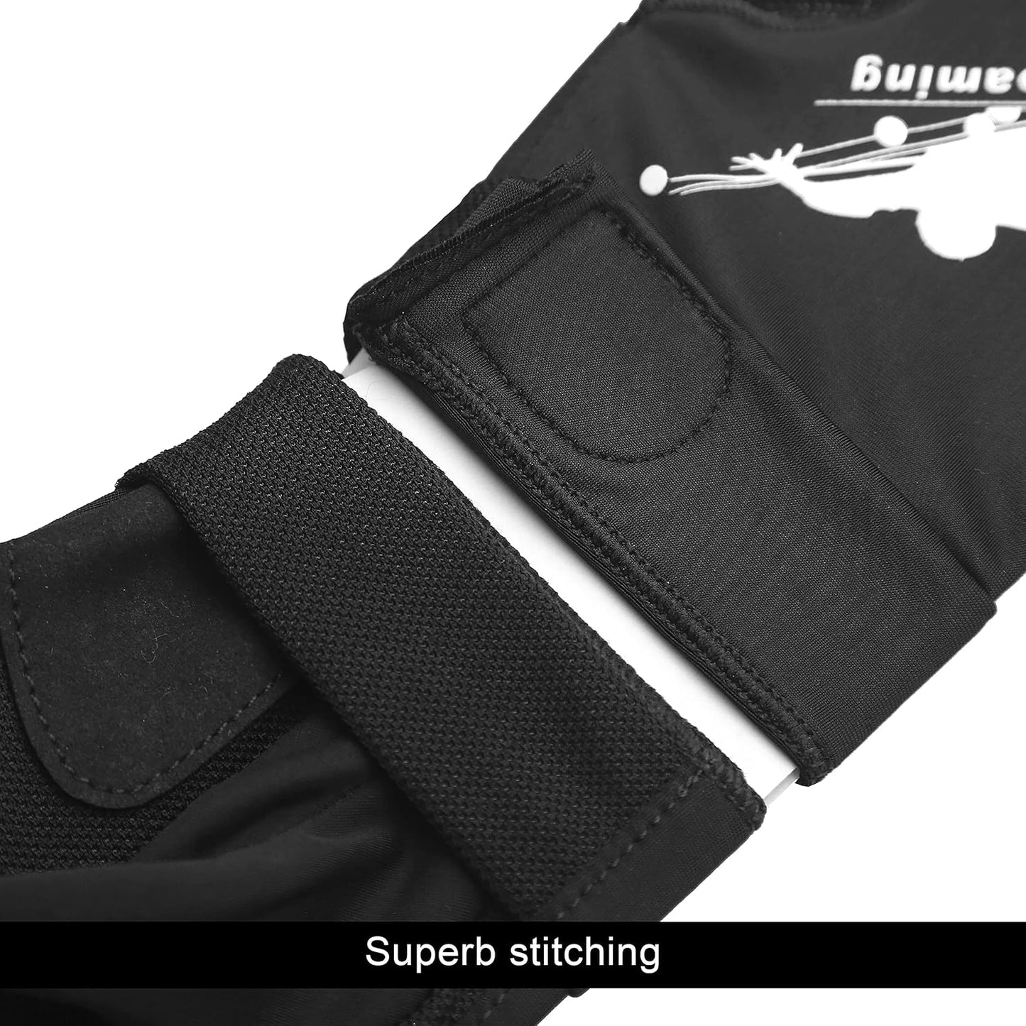 Schnelltrocknende Billard-Handschuhe, Schwarze linke Hand Large-X-Large