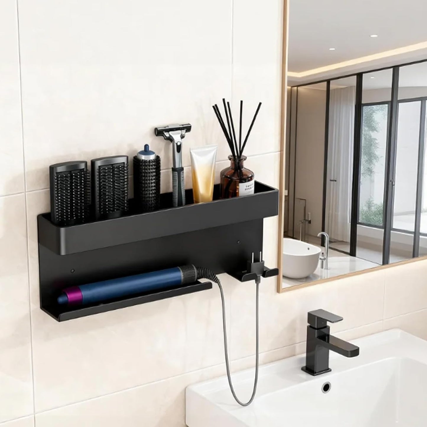 Wandhalterung für Dyson Airwrap, Stil 3