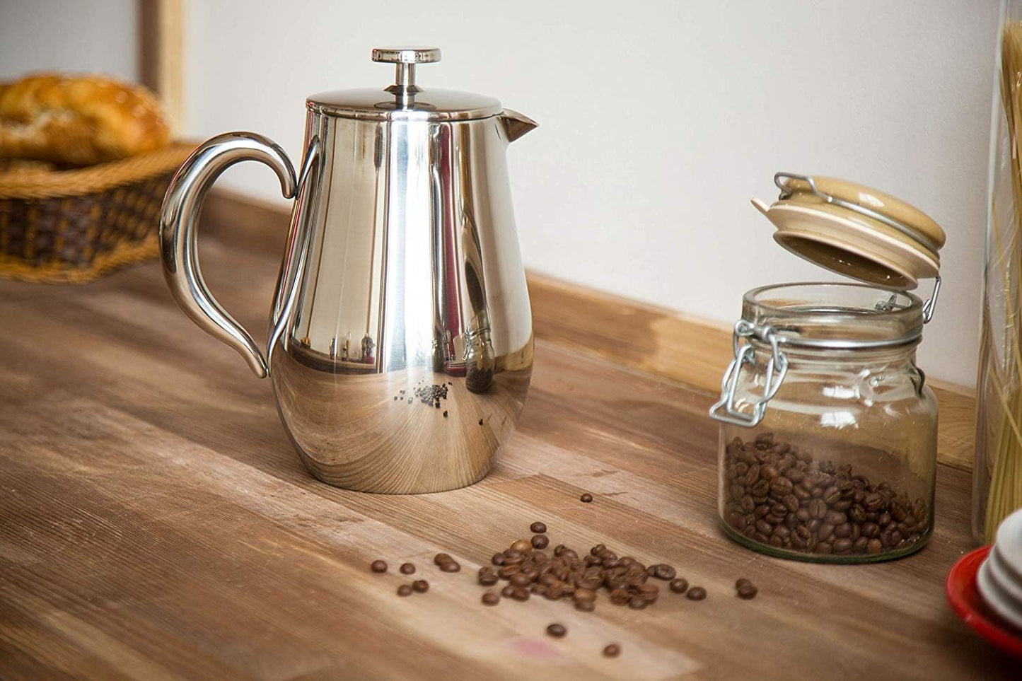French Press Kaffeebereiter (1 Liter), 1 Litre