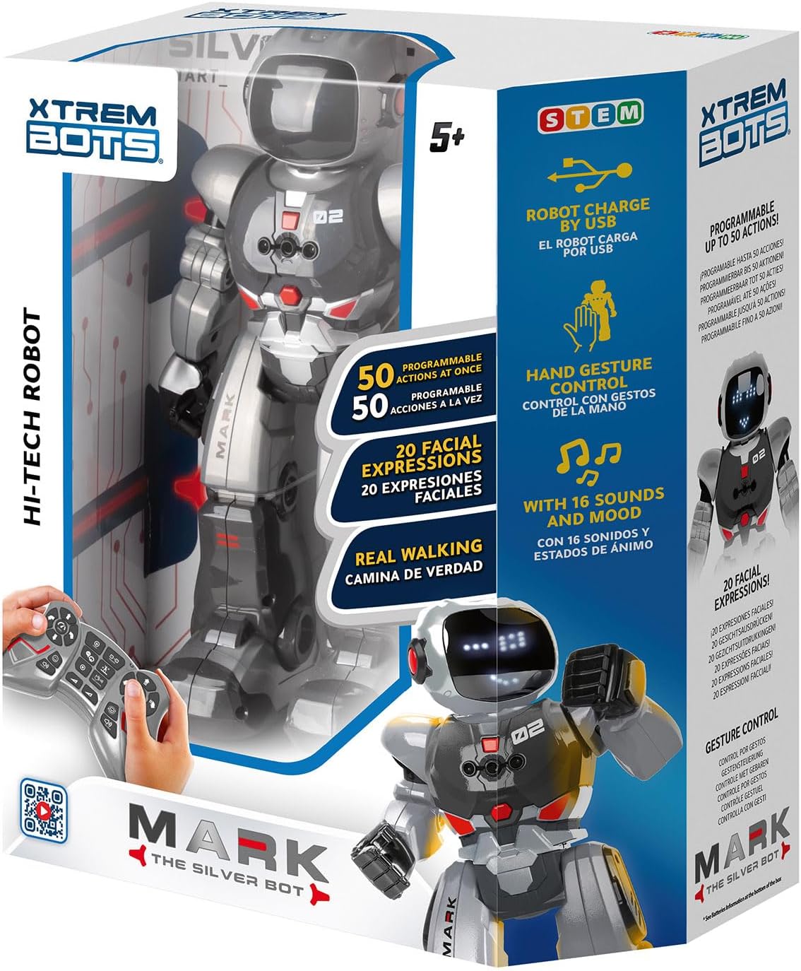 Programmierbarer Kinderroboter Mark, Mark