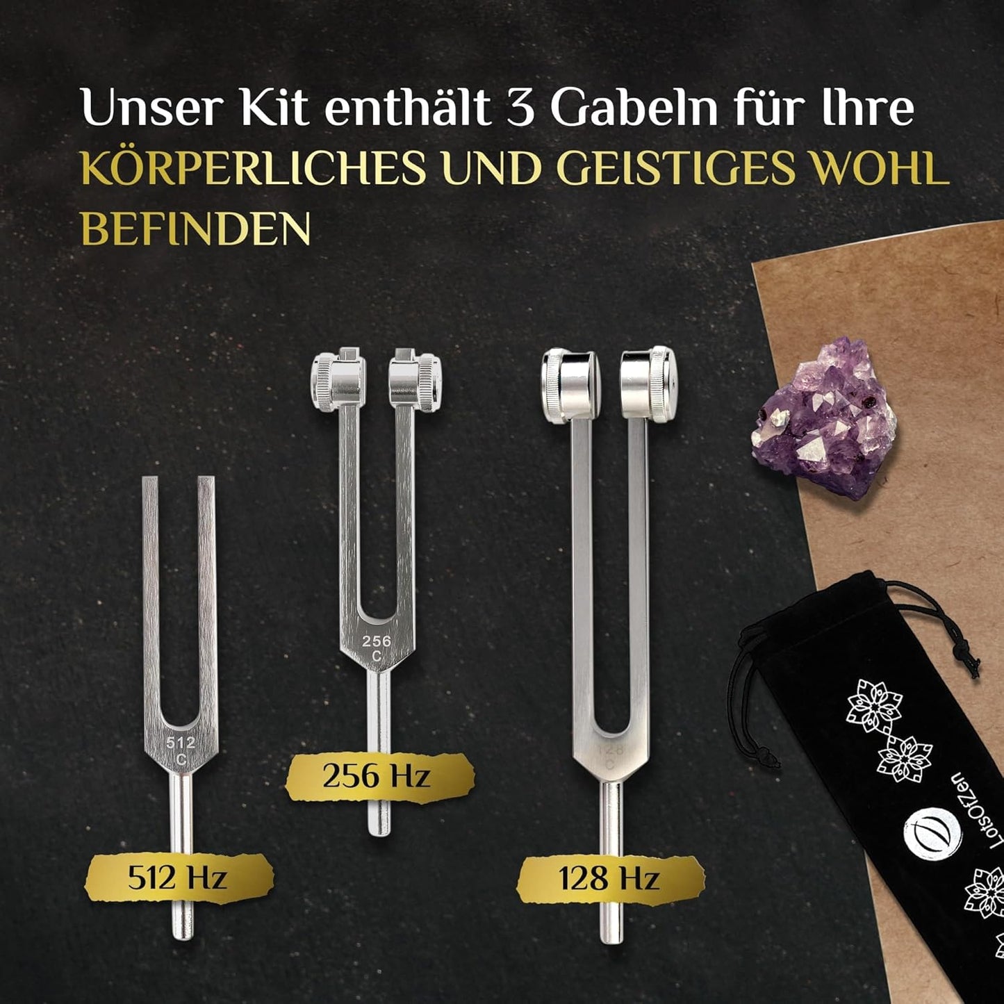 Stimmgabel-Set