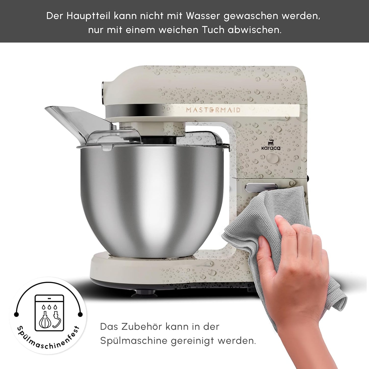 Küchenmaschine Mastermaid Chef Pro, Soft Cream