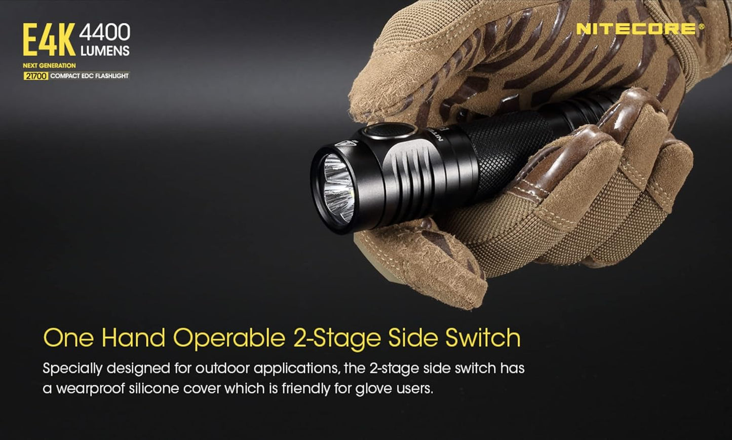E4K LED-Taschenlampe