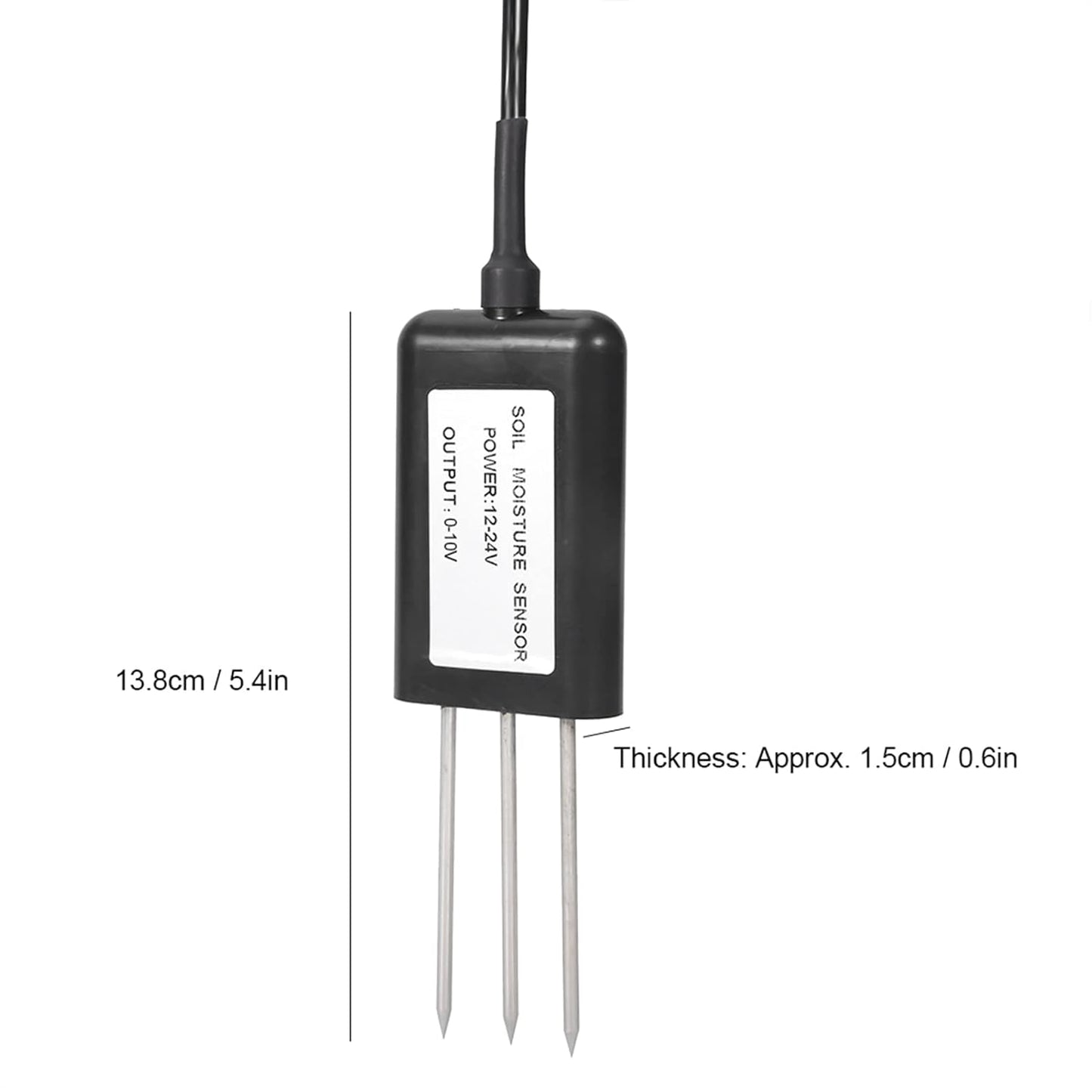 Bodenfeuchtesensor 0-10V mit Temperaturmessung