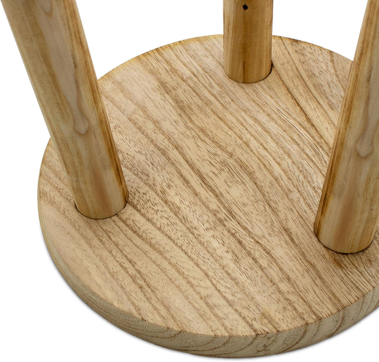 Blumenhocker 3er Set aus Holz (20/23/25 cm), 3er Set - je 1x 20 / 23 / 25 cm