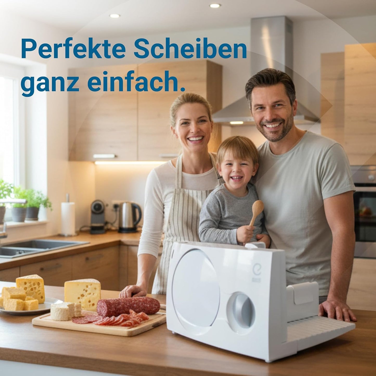 Elektrischer Allesschneider RS44, Weiß Rs44