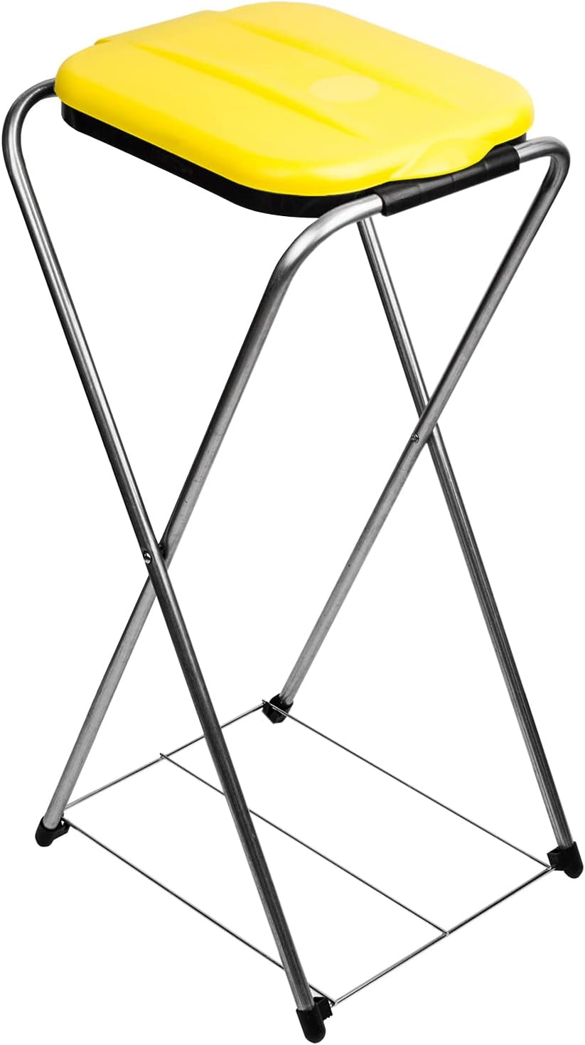 Müllsackhalter EasyFix mit Gitterboden, Gelb