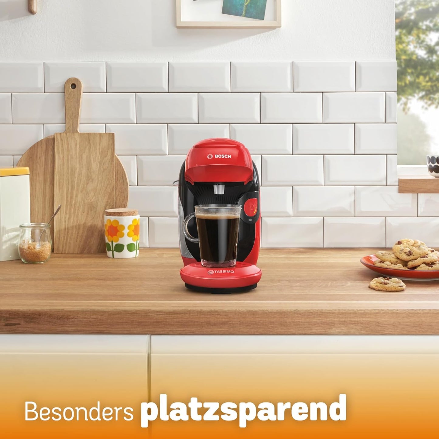 Kapselmaschine Style, Rot