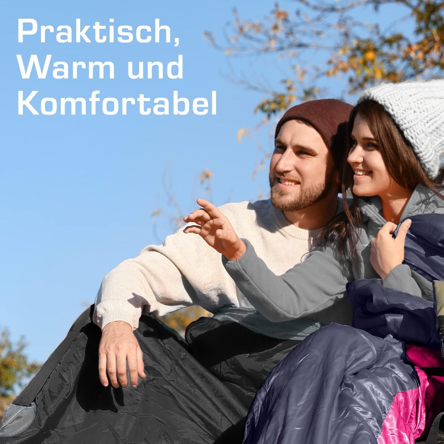 Mumienschlafsack, Pink