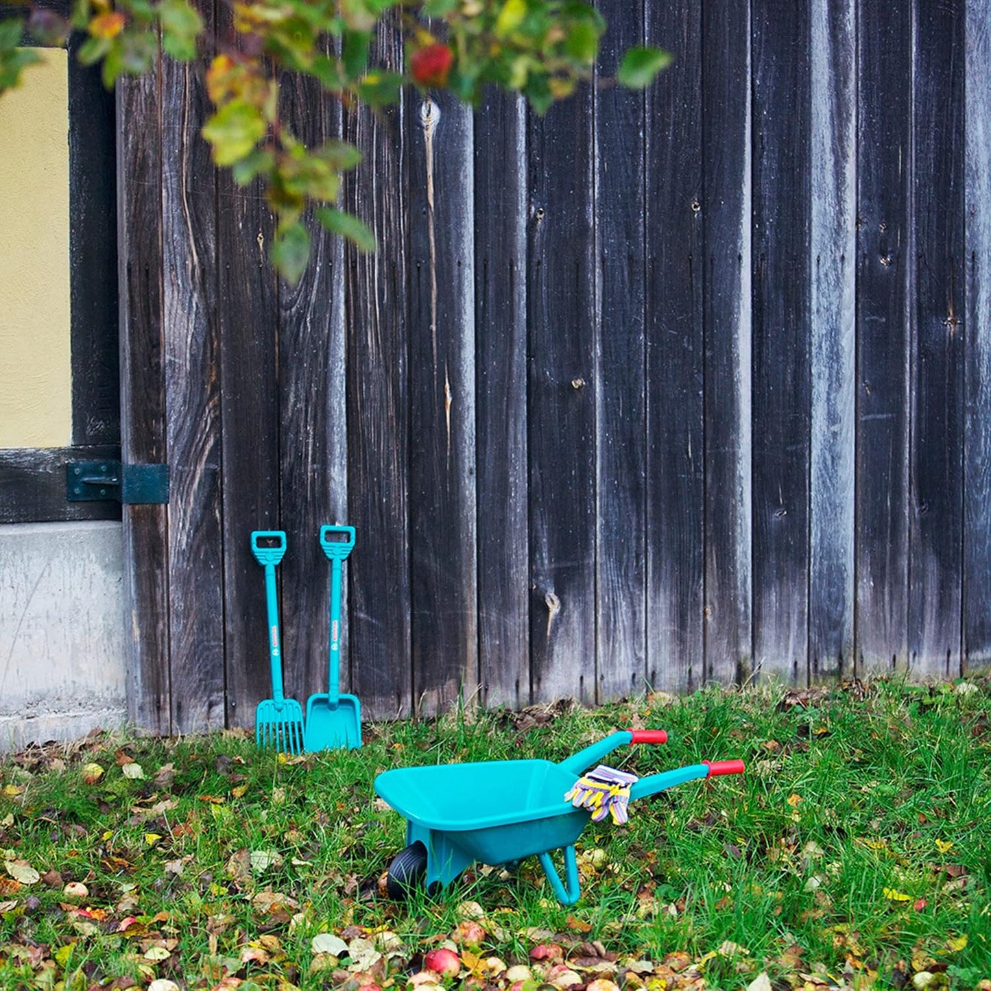 Gartenset mit Schubkarre