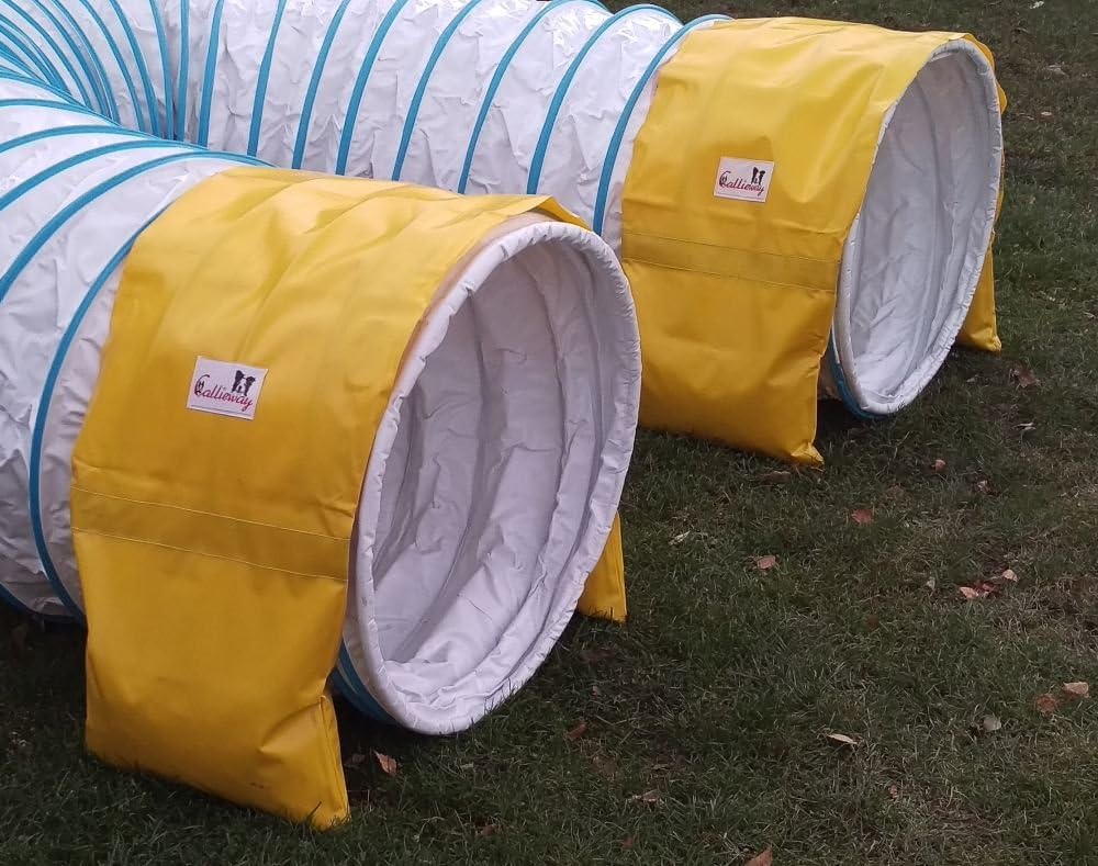 Agility Tunnel Stützsandsäcke (2er Pack), Gelb 2x