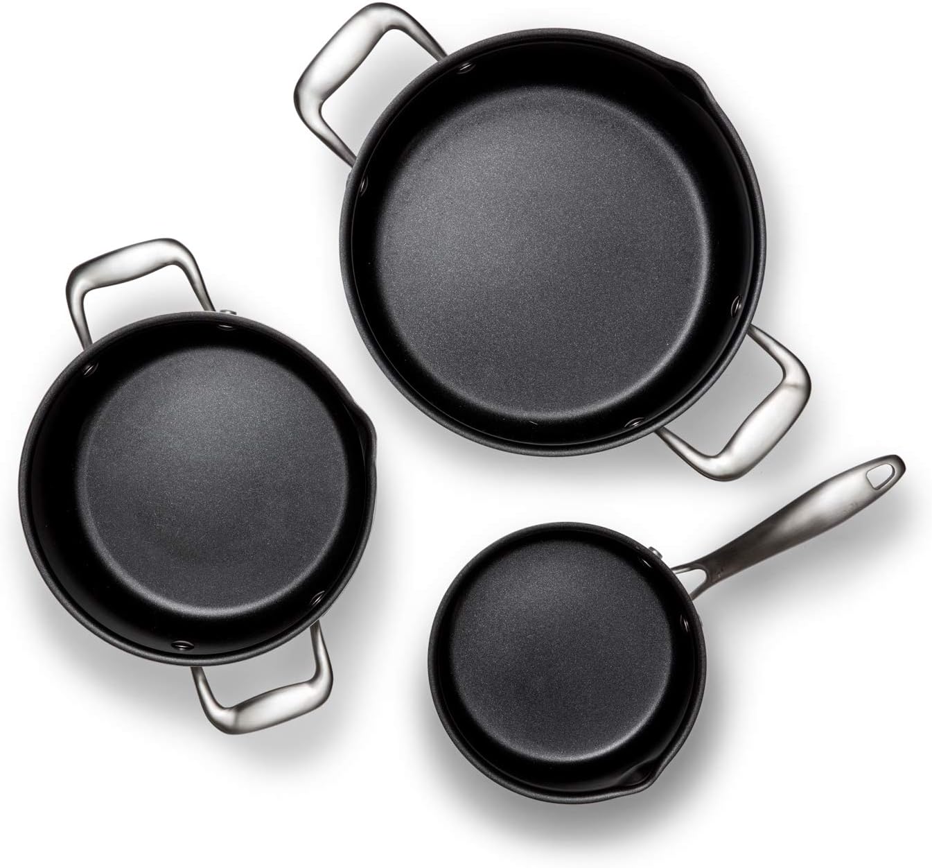 Produre Pro Kochtopfset (3-teilig) für alle Kochfelder, 3er Set