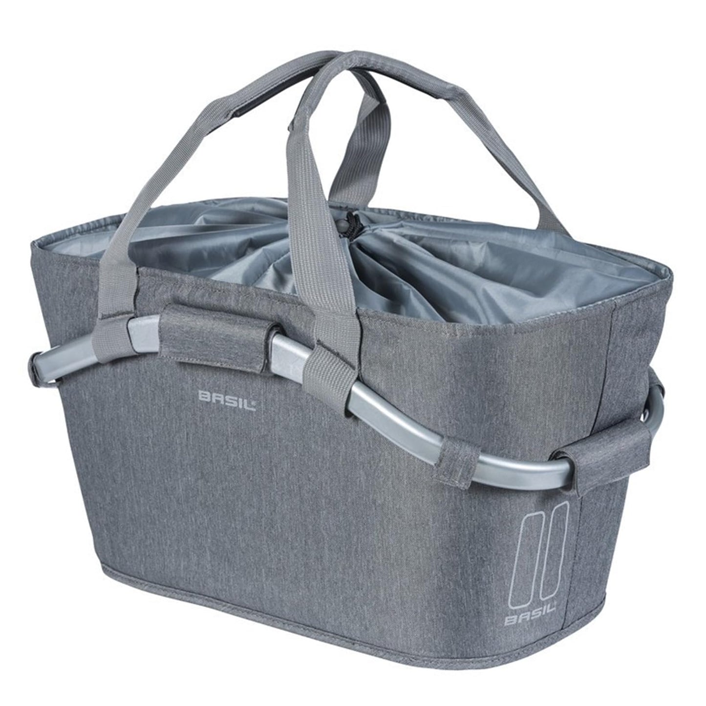 Classic Carry All Fahrradkorb, 38 X 20.5 X 17.5 CM Grau