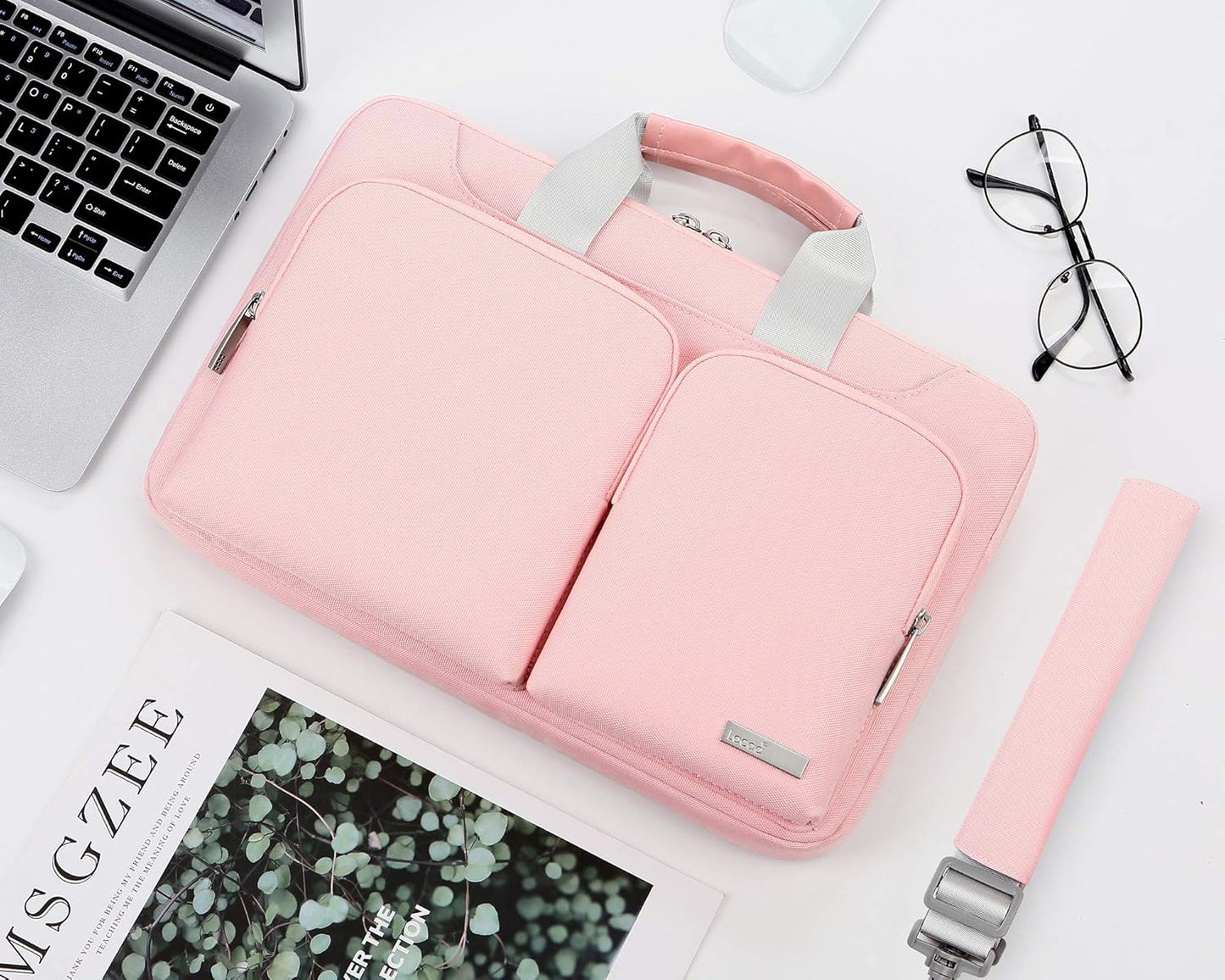 Wasserabweisende Laptoptasche, 13 Zoll Neu MacBook Air Pro Rosa