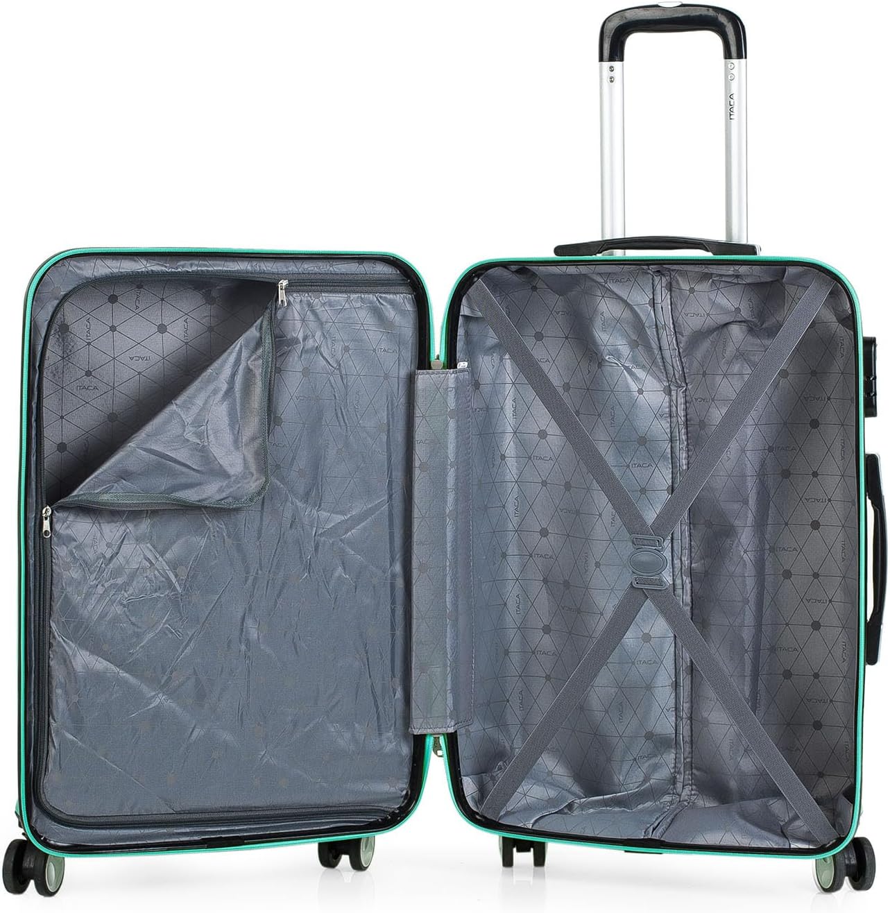 Reisekoffer Set T71615, Aquamarine