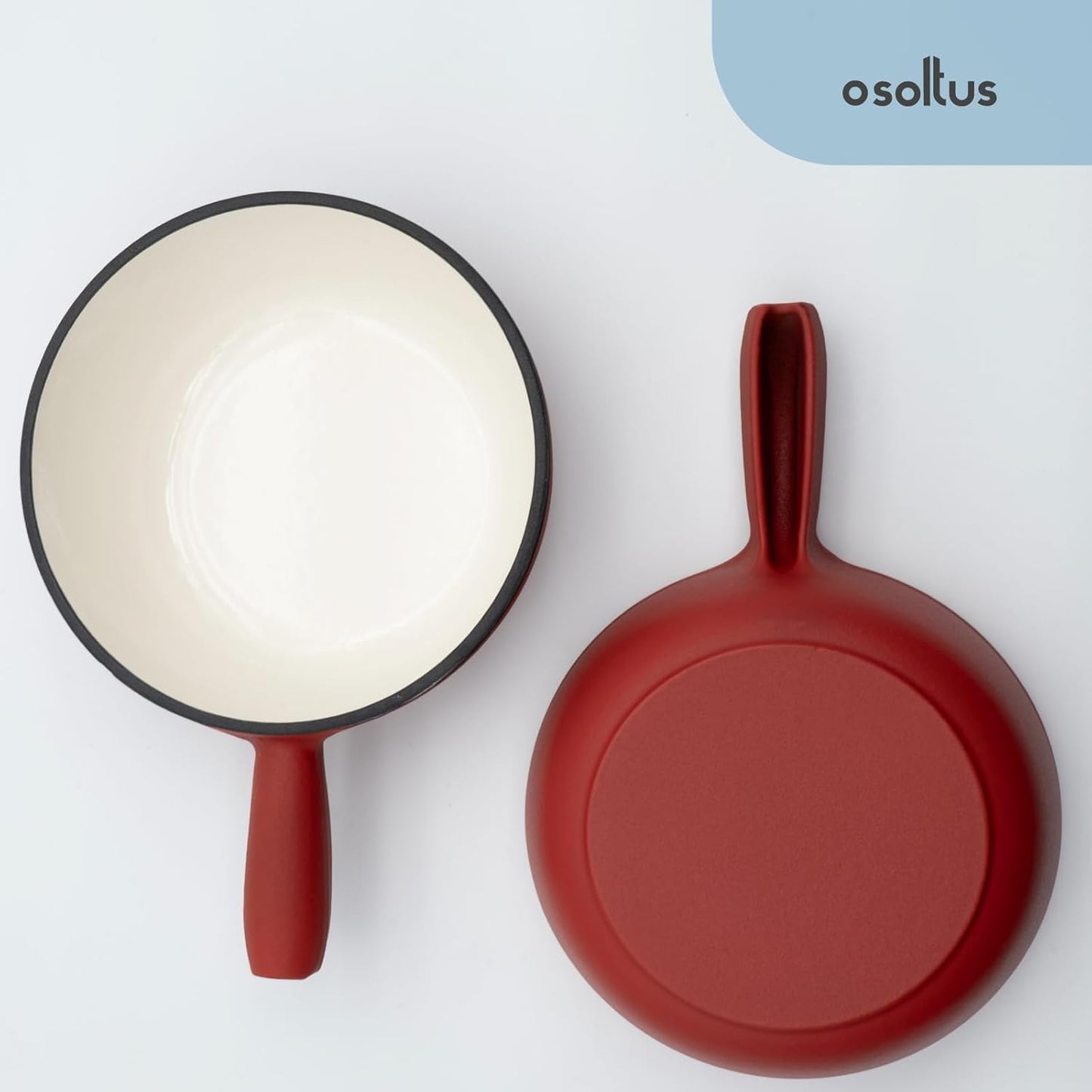 Käsefondue Set, Rot