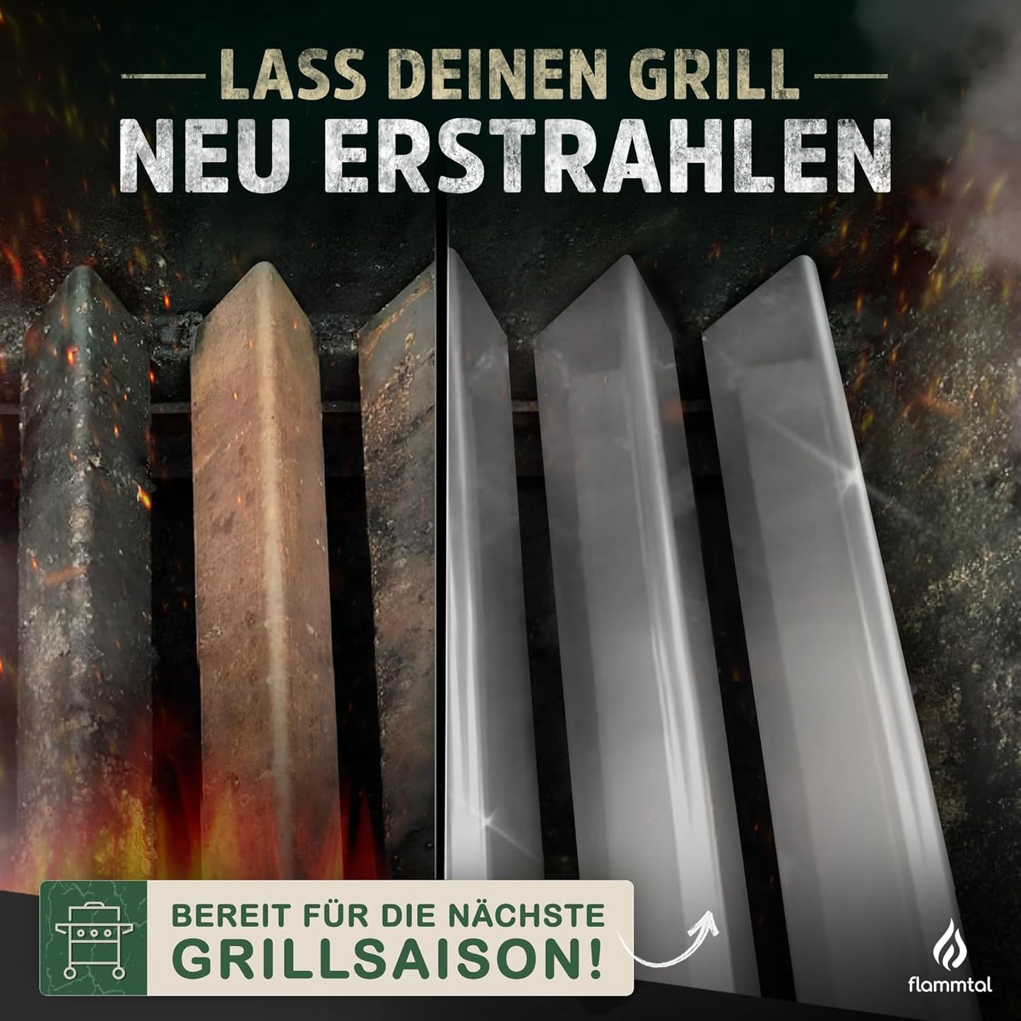 5 Stück Aromaschienen Flave für Weber Spirit