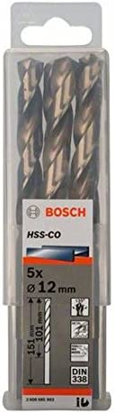 Metall-Spiralbohrer HSS-Co, Ø 12,0mm, Ø 12.00 mm