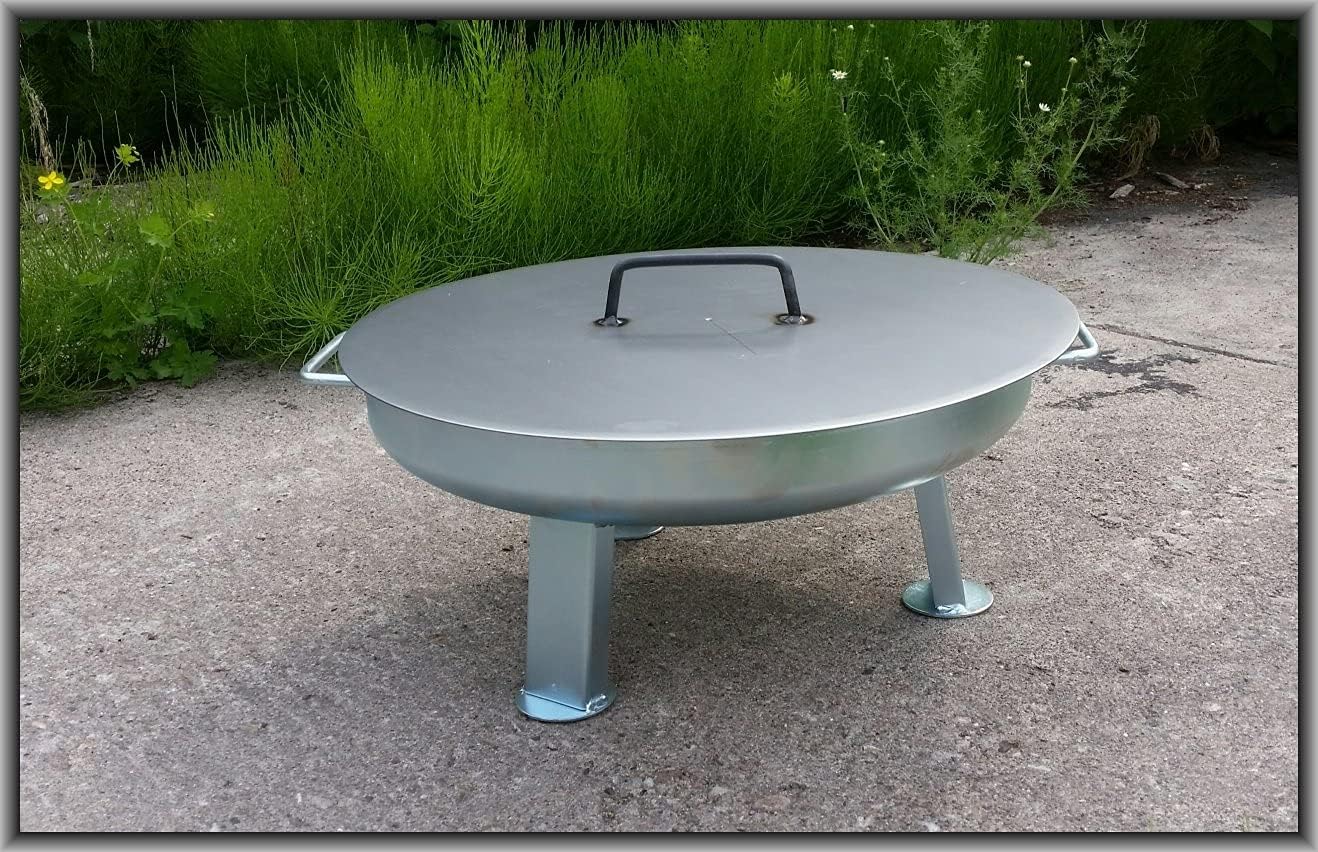 Feuerschalen-Deckel, 55 cm, Legierter Stahl Ø55cm Stahl