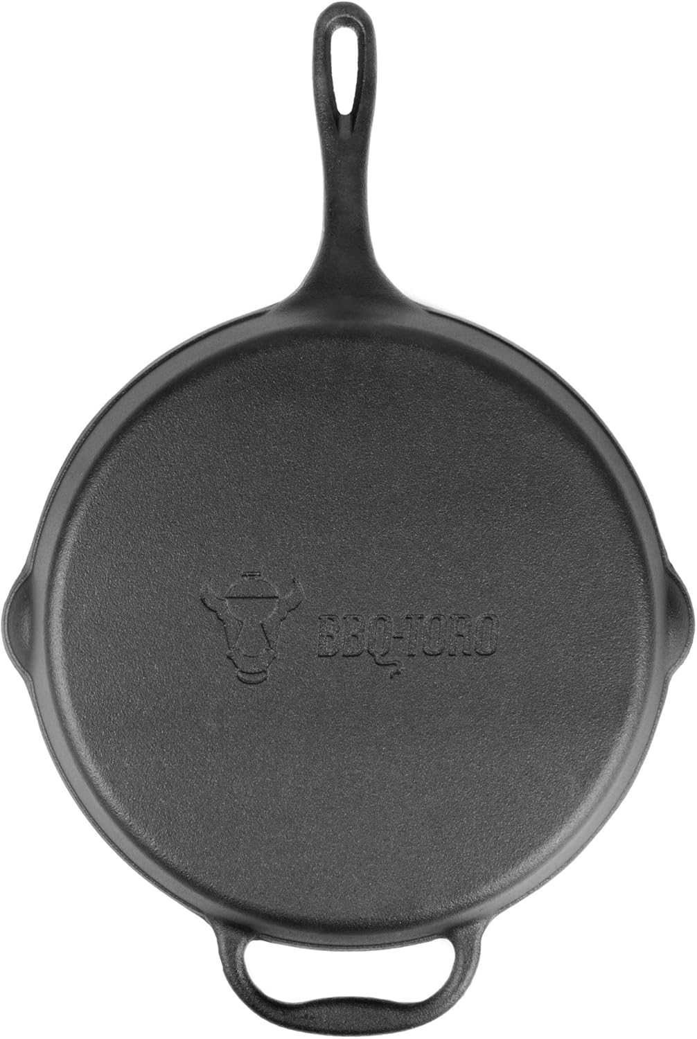 Gusseisen Grillpfanne mit Ausgiesser, Ø 29 cm
