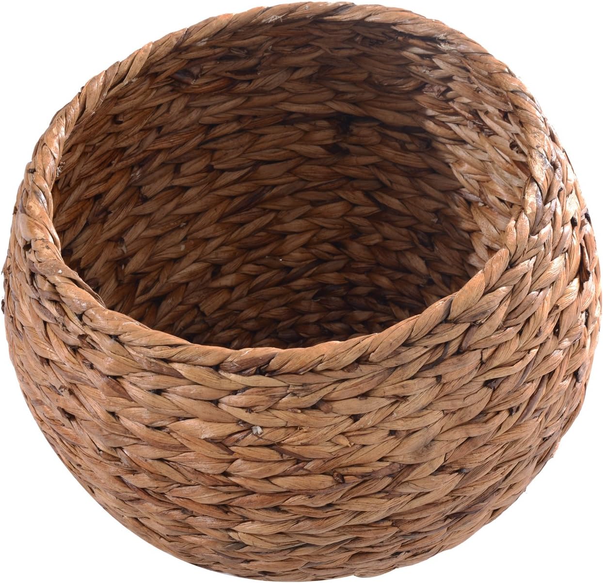 Katzenkorb mit Kissen, 50L x 42B x 60H cm Braun