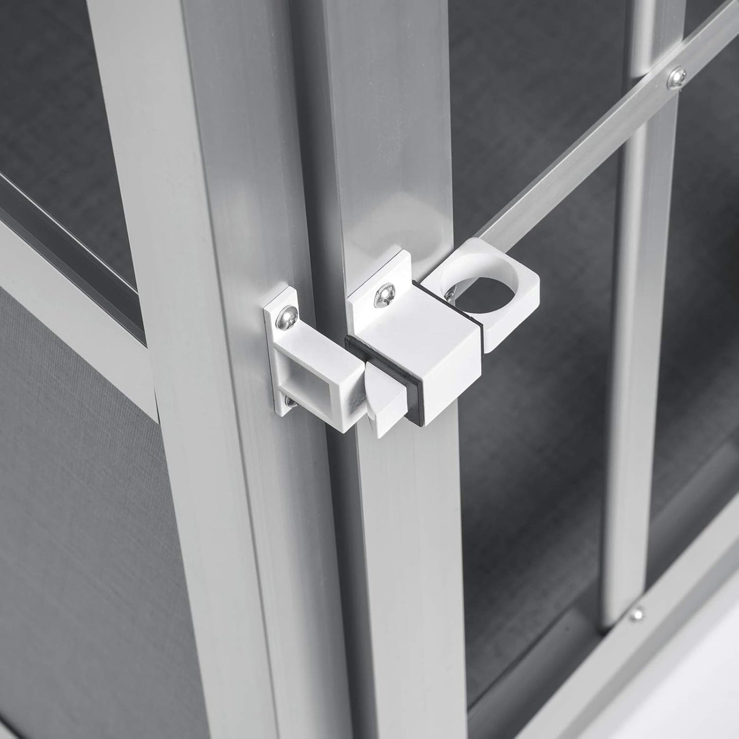 Hundetransportbox, L 85 x B 65 x H 69 cm Silber