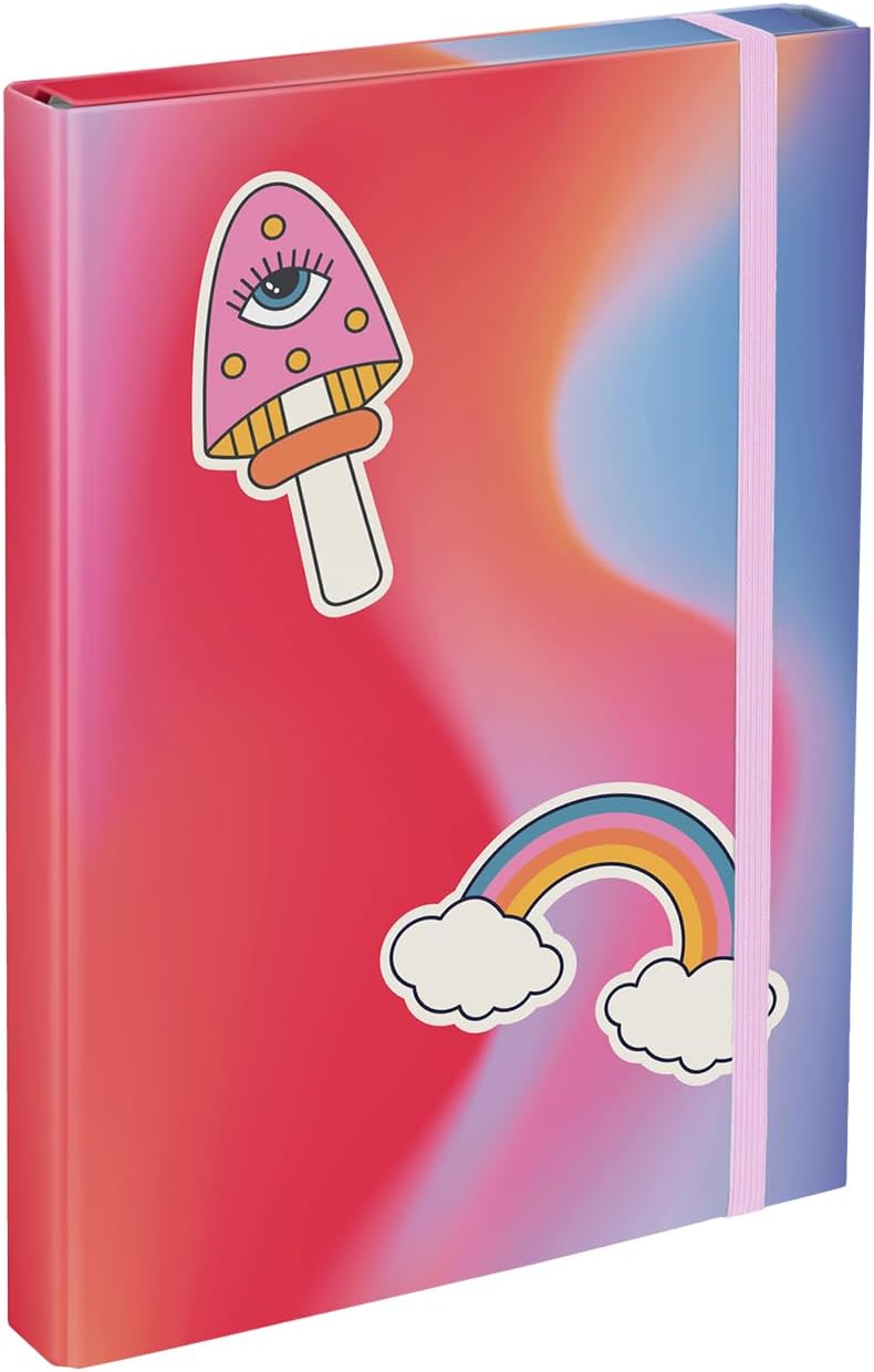 5-teiliges Schulranzen-Set Hippie, Hippie