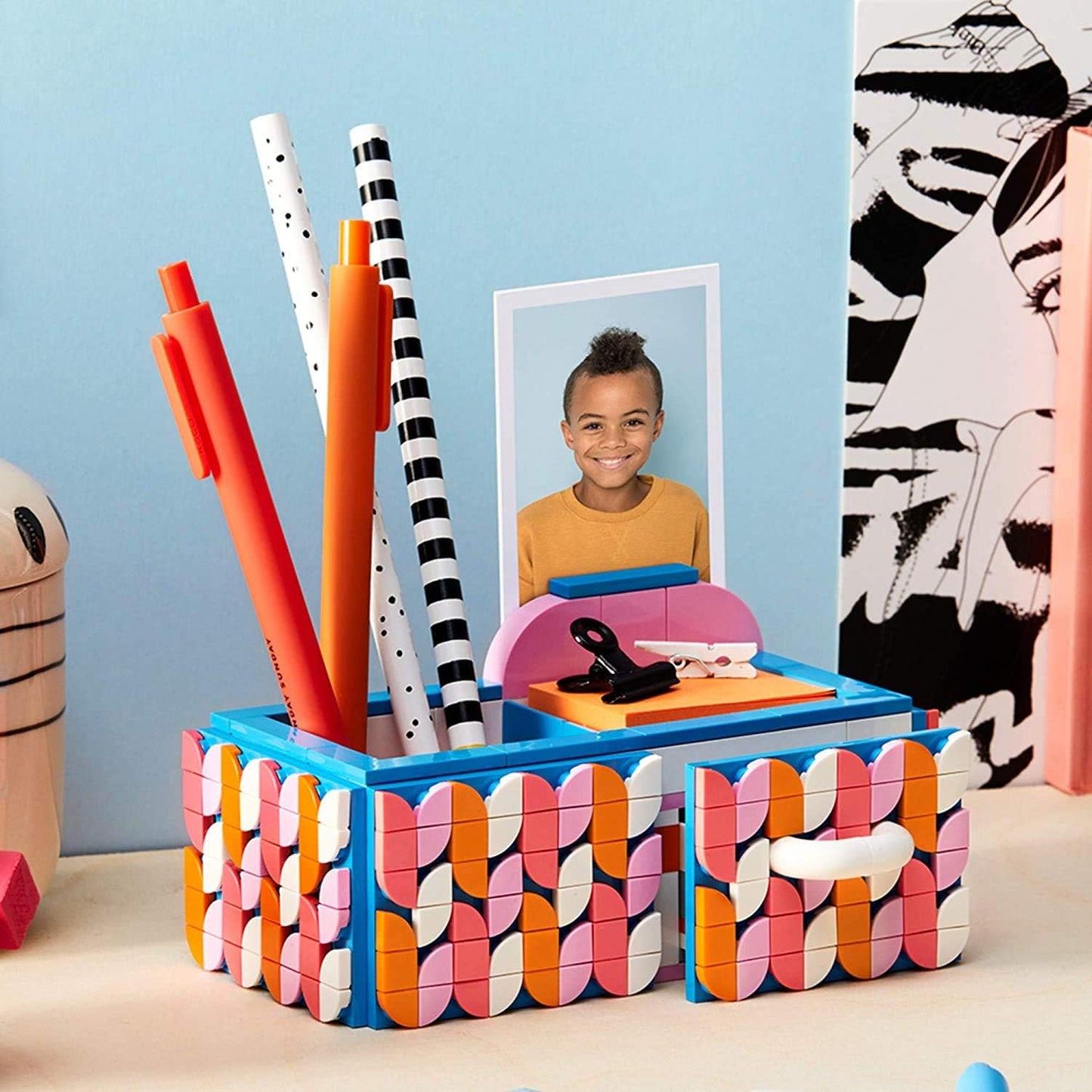 DOTS DIY Schreibtisch-Organizer Bastelset (405 Teile)