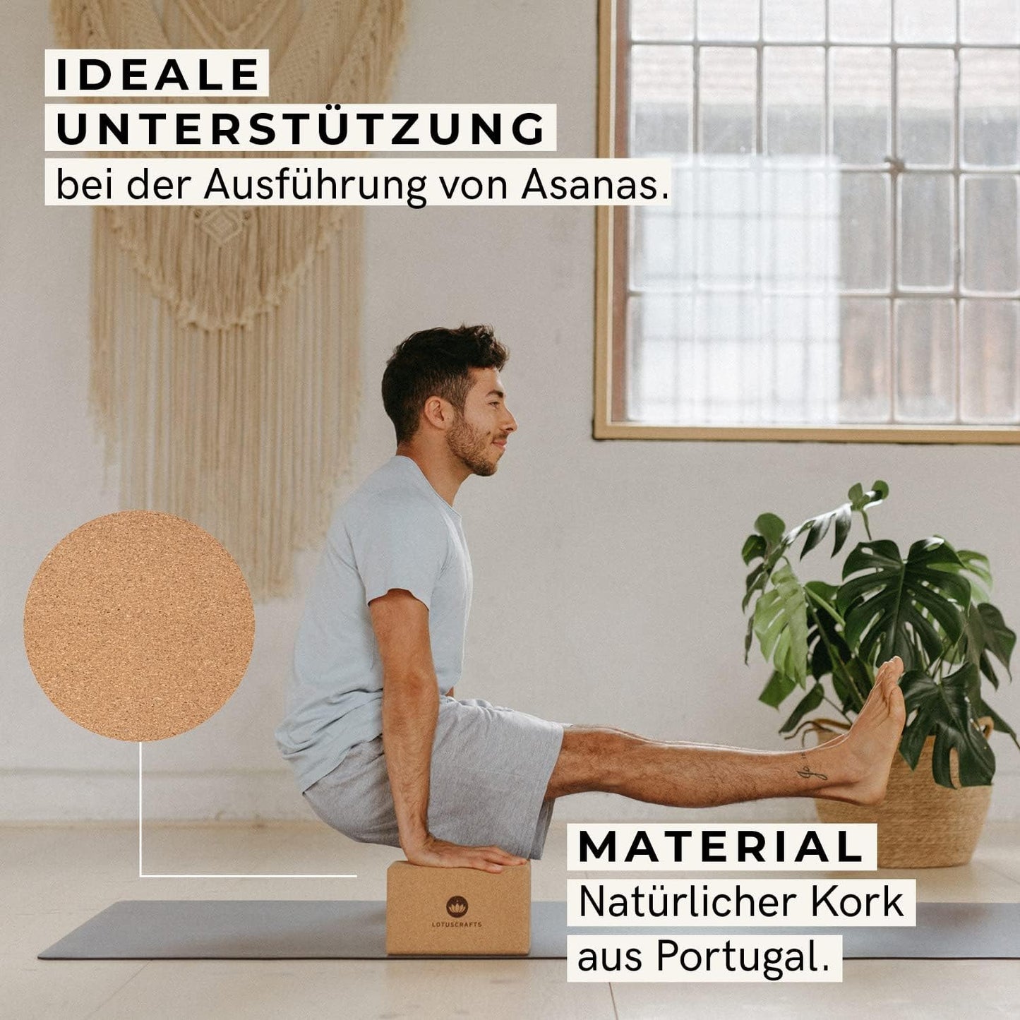 Yoga Block, Einzeln Small