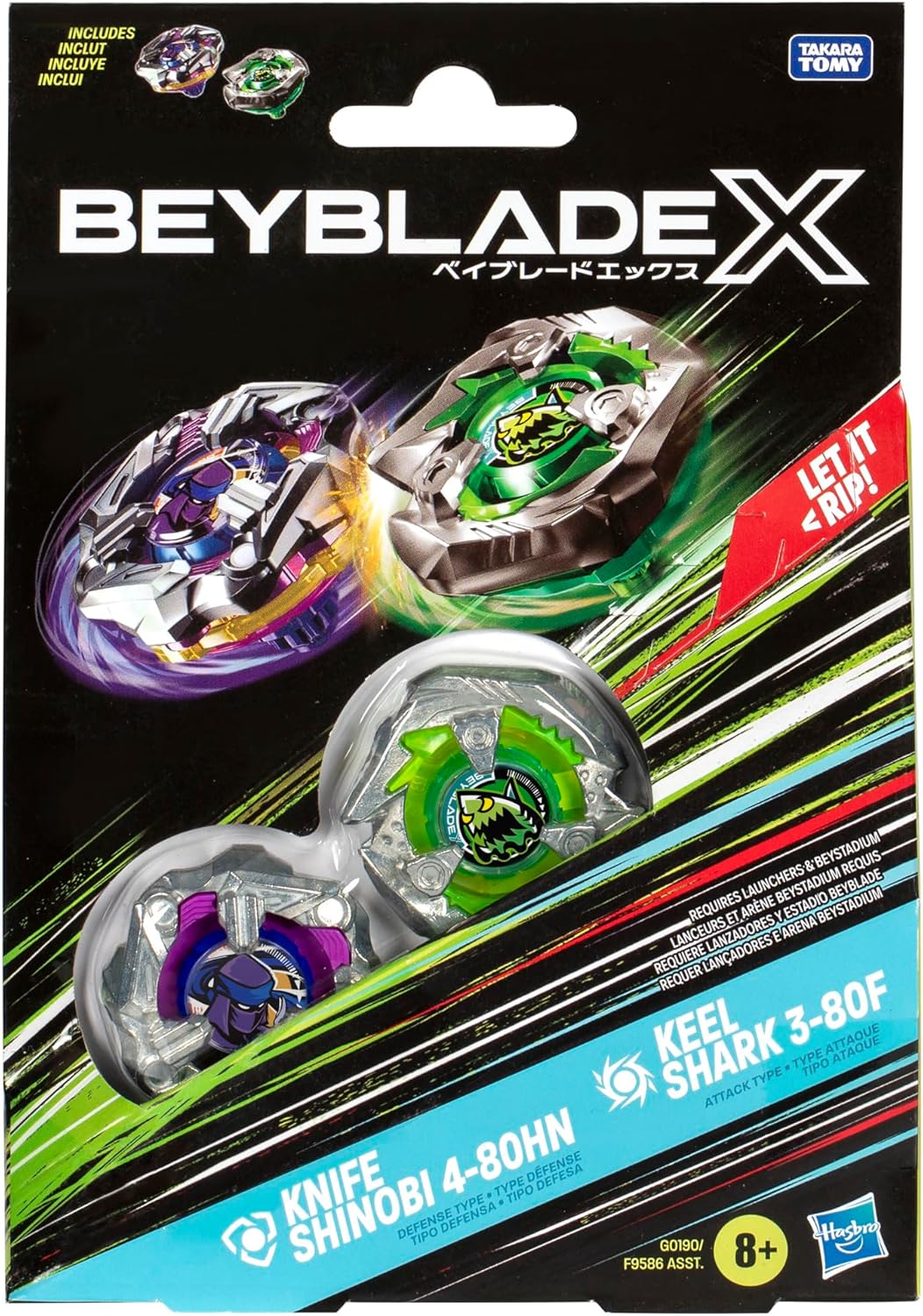 Kreisel Dual Pack mit X-Celerator
