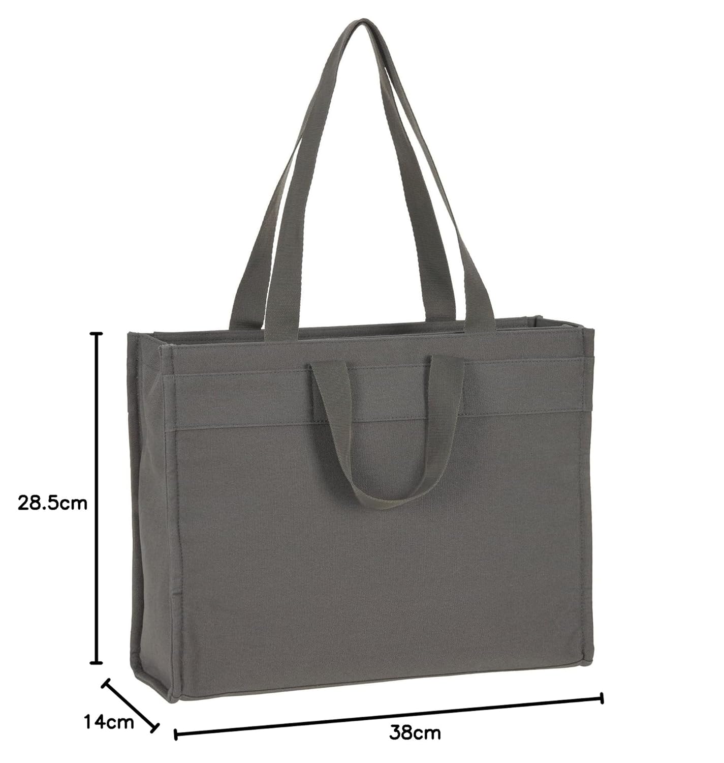 Wickeltasche, Anthracite