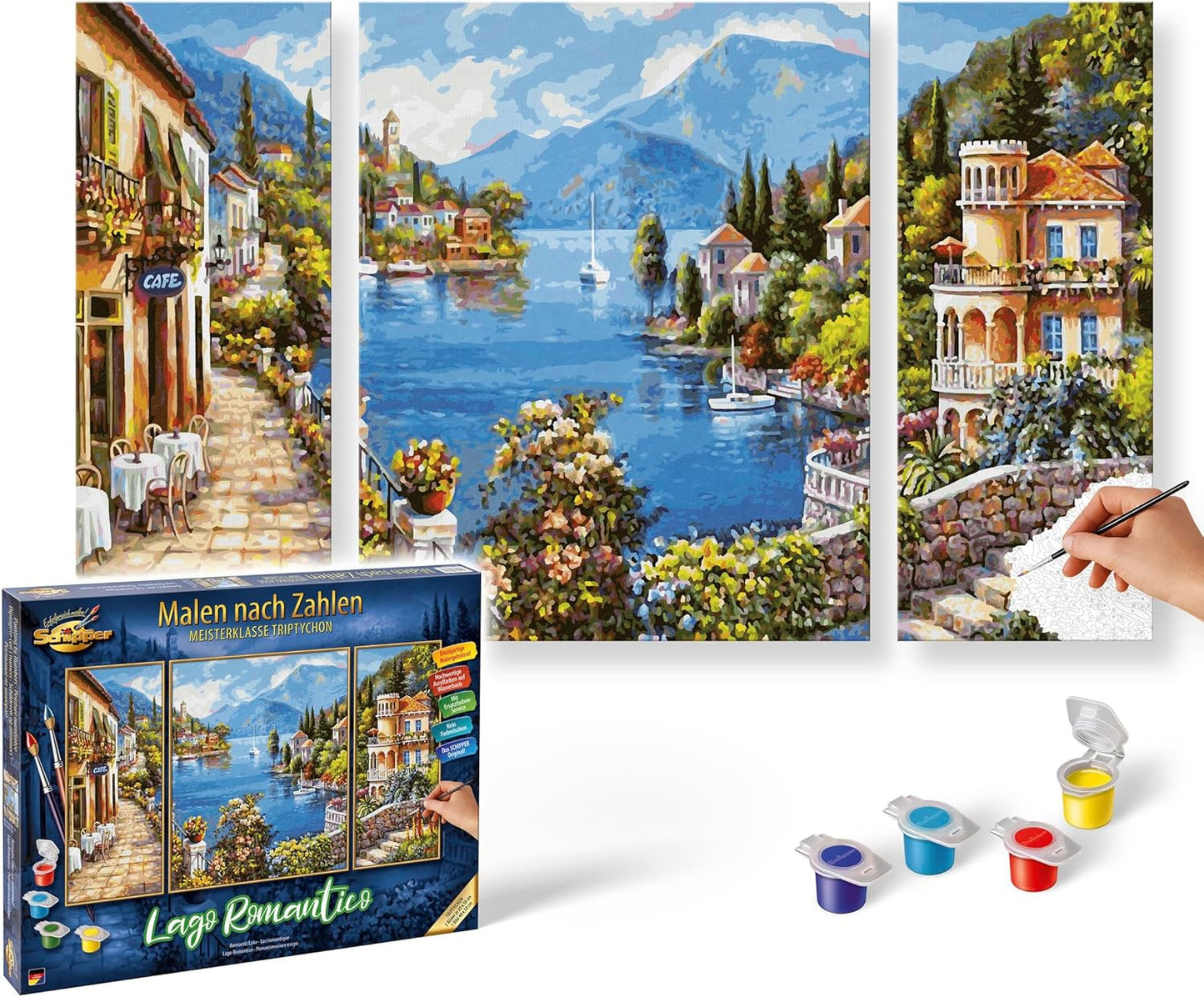 Malset Malen nach Zahlen: Lago Romantico