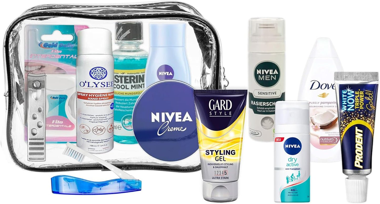 Reise-Essentials-Kit für Handgepäck, Men New Ama-60, Men New Ama-60