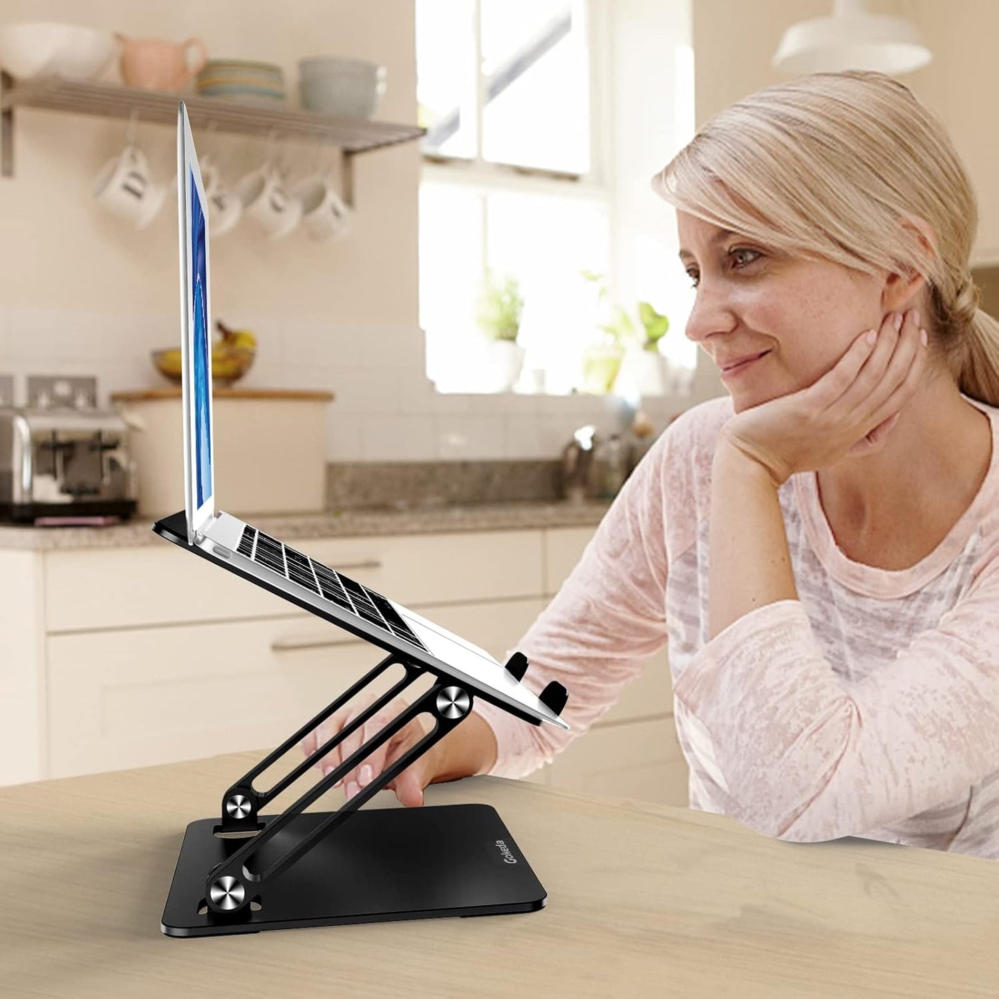 Laptopständer, Black