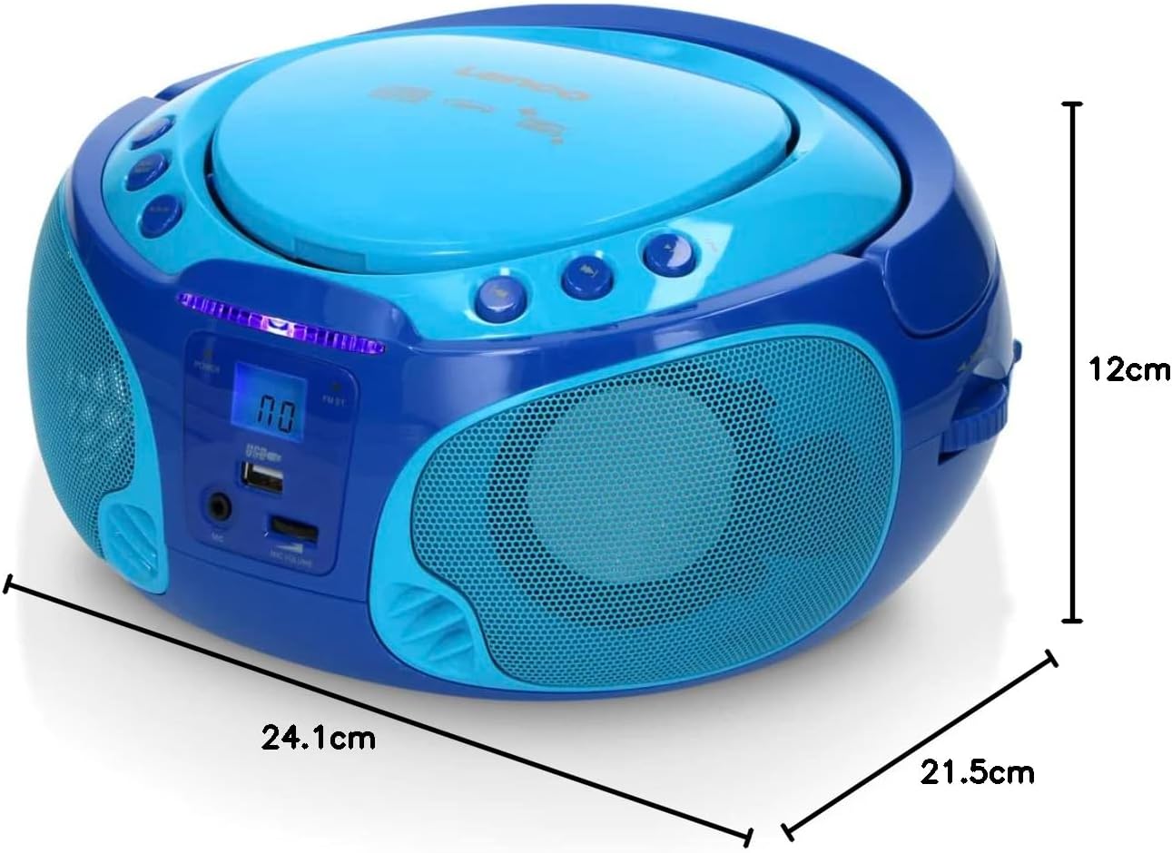 Scd-650, mit Karaoke blau SCD-650 mit Mikrofon