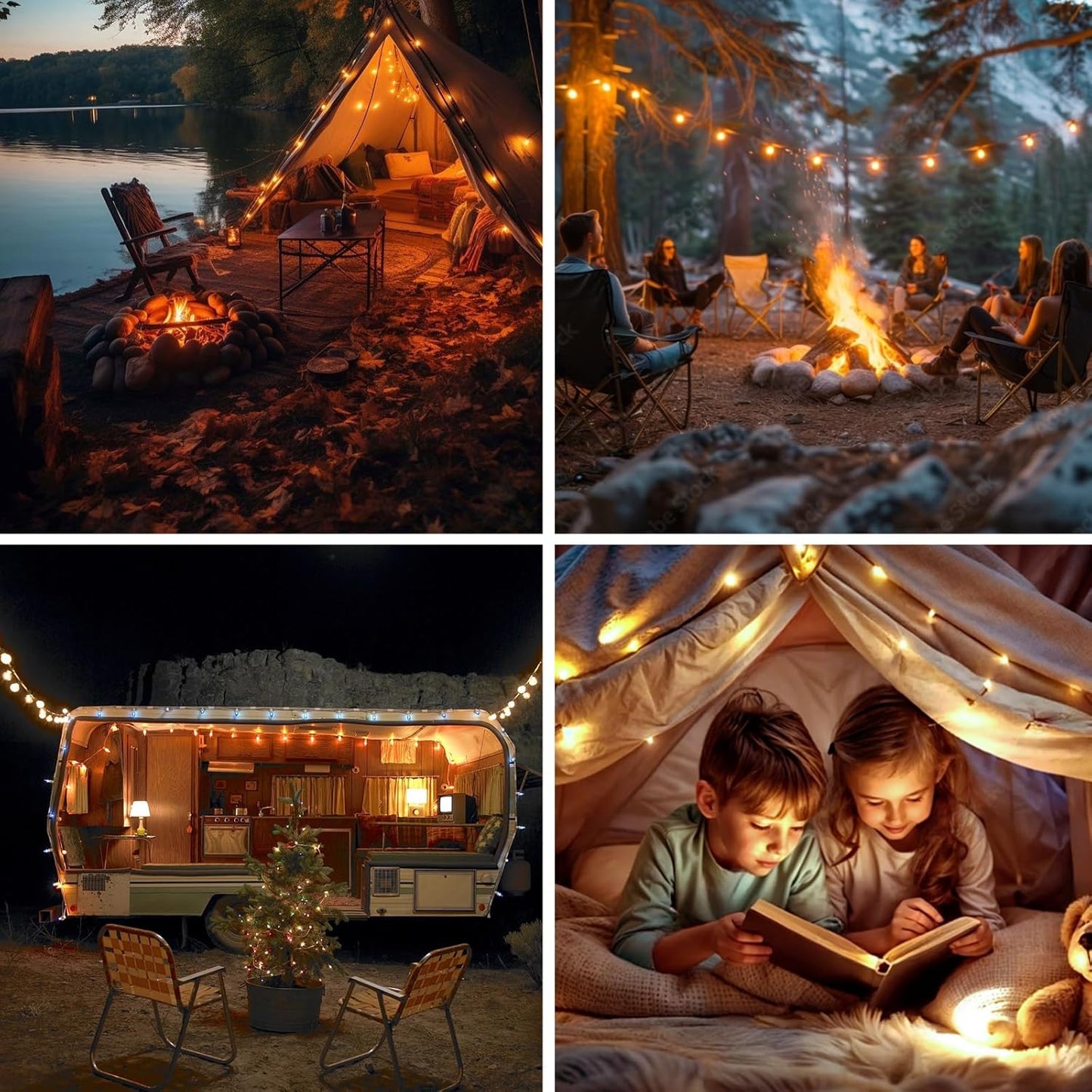 Solar Camping Lichterkette