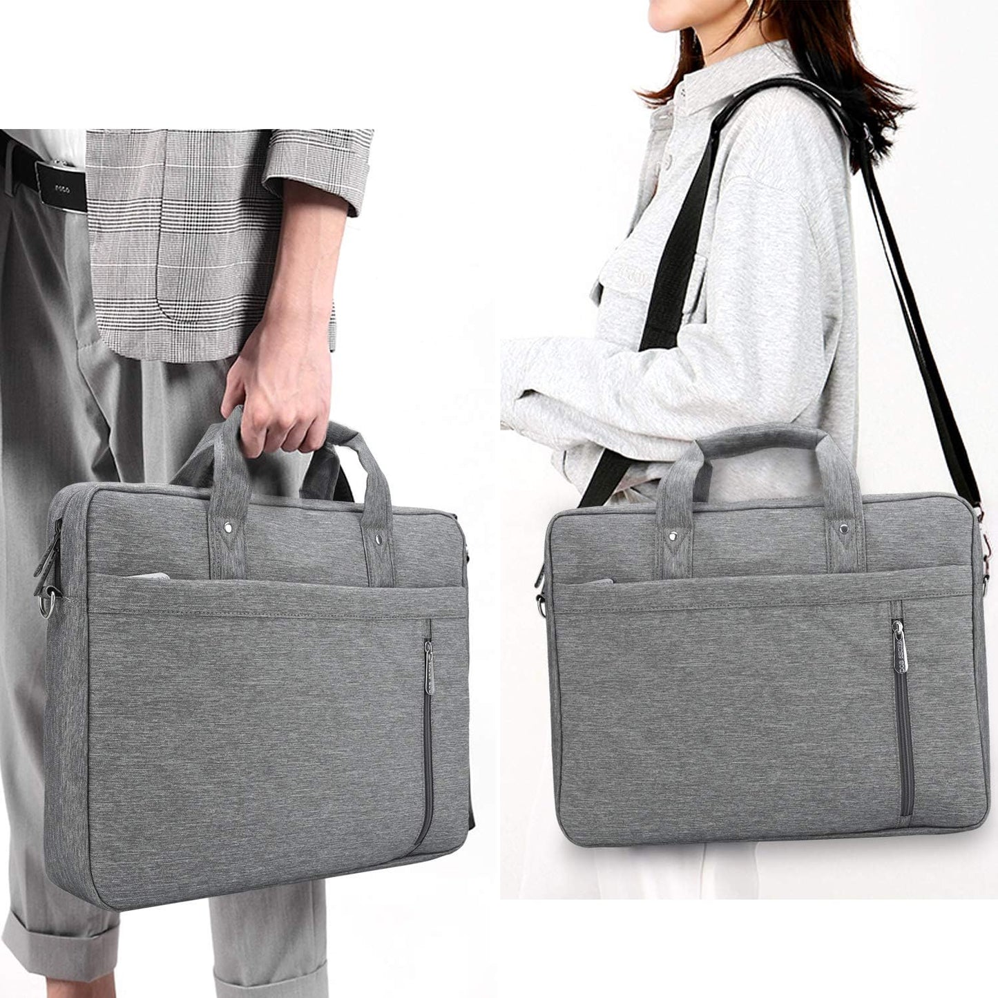 Laptoptasche für 15-15,6 Zoll Notebooks, 15 zoll bis 15,6 zoll Grau