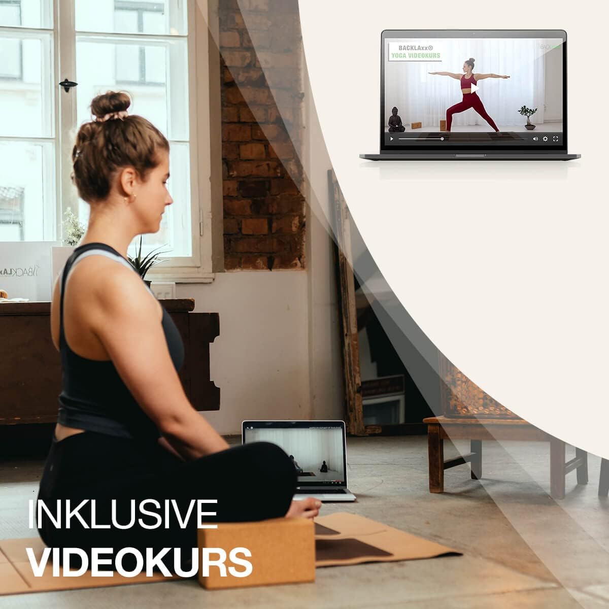 2er-Set Yogablock