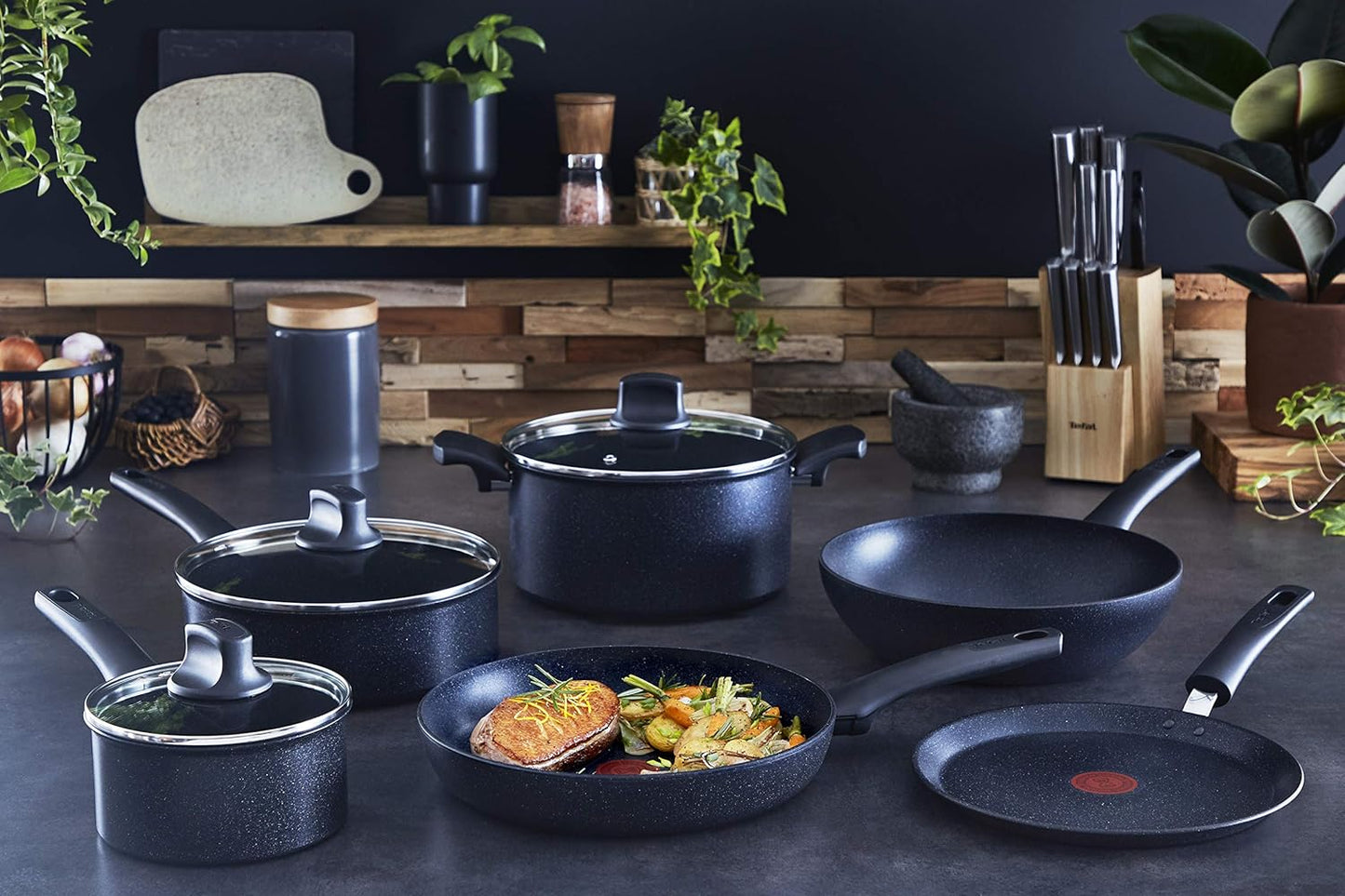 G28119 Black Stone - Wokpfanne, 28 cm Wokpfanne