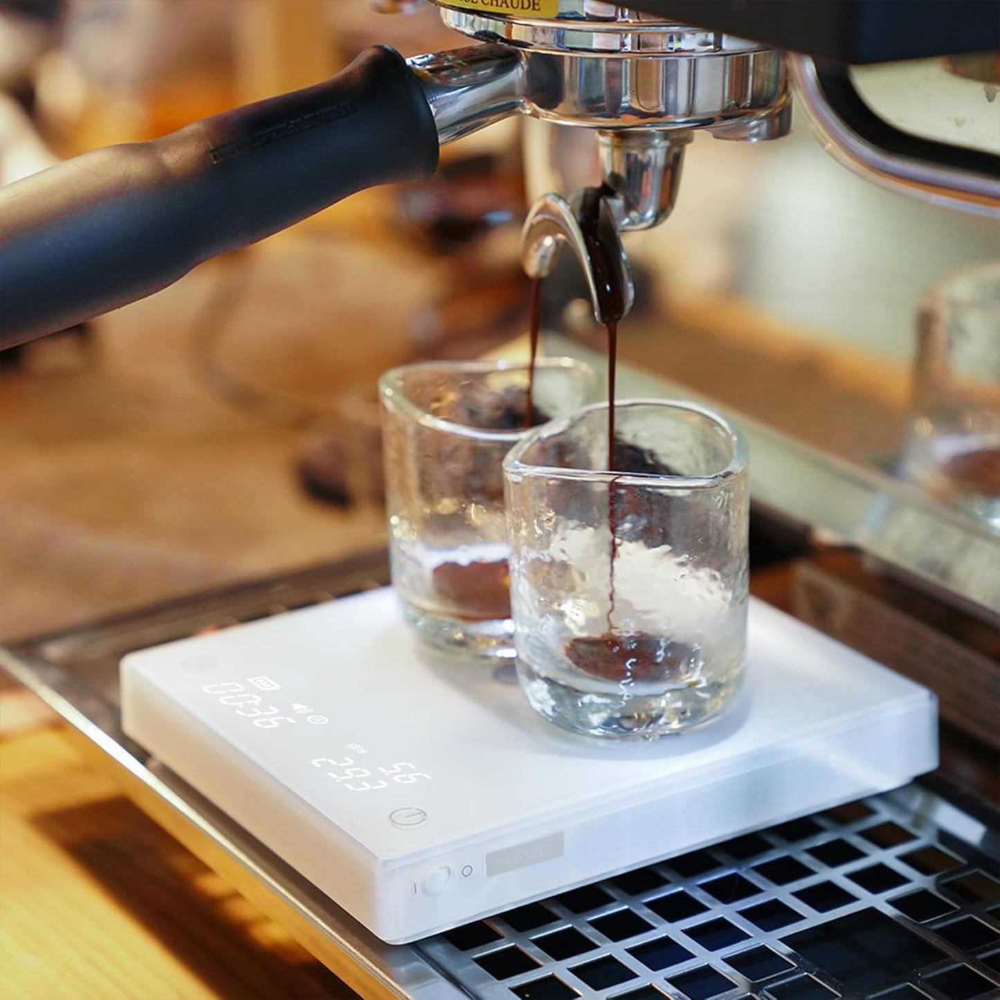 Kaffeewaage, Basic 2.0 weiß