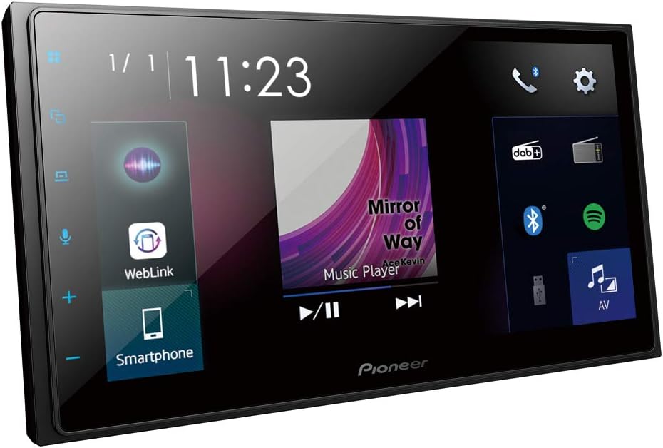 SPH-DA250DAB 2-DIN Mediareceiver mit CarPlay & Android Auto, Single