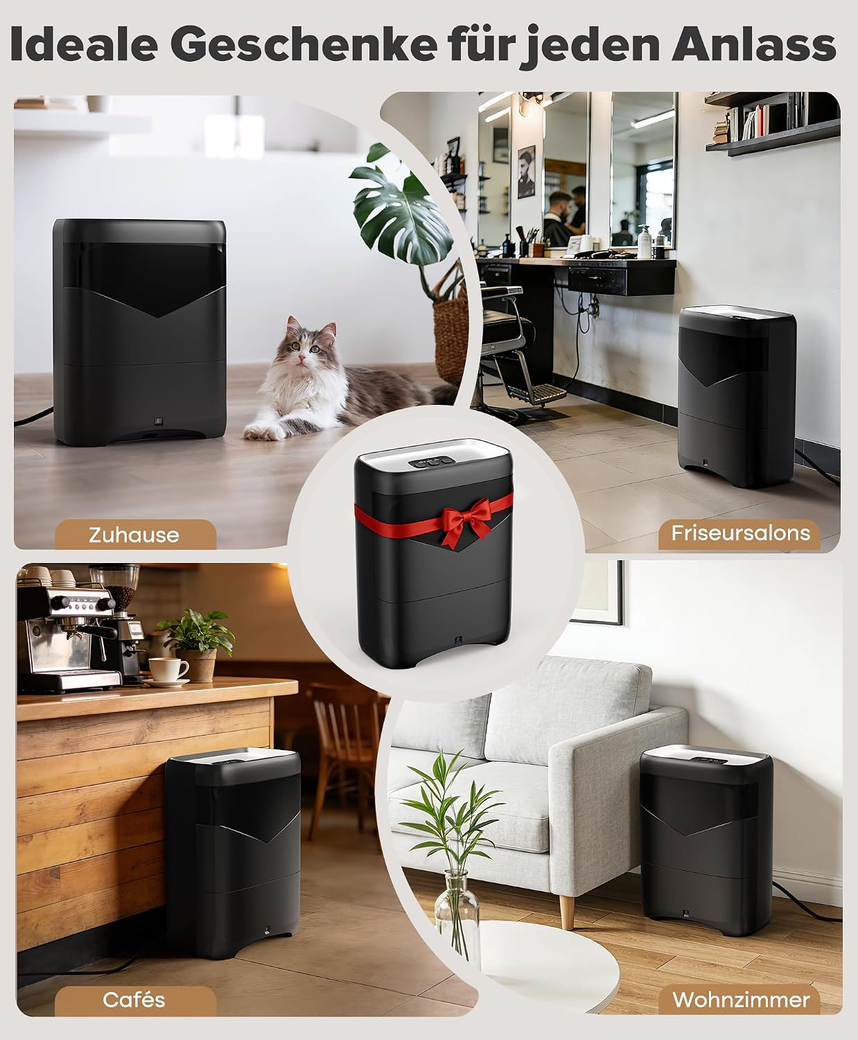 Berührungslose Kehrschaufel mit Infrarot-Sensor, Schwarz Touchless Vacuum Automatic Dustpan