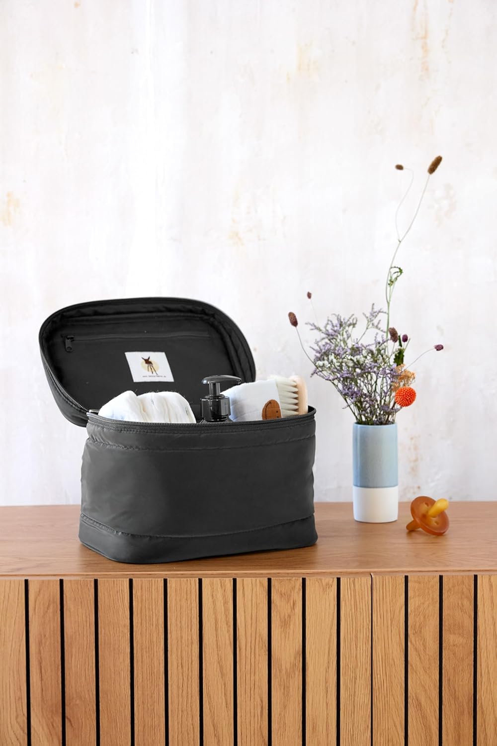Wickeltasche Nursery Caddy To Go, Schwarz